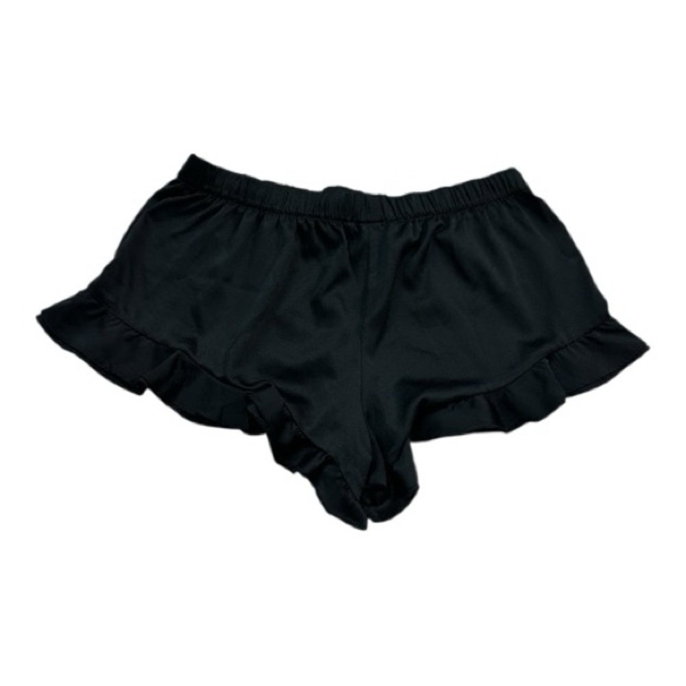 VICTORIA’S SECRET Black Satin Sleep Shorts - Picture 4 of 4